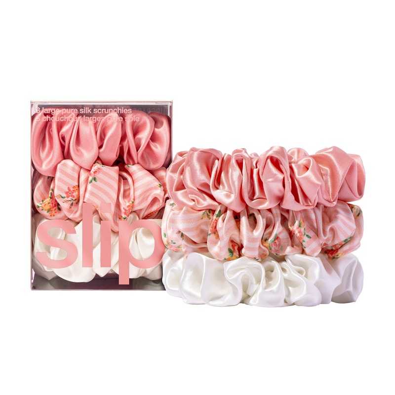 Pure Silk Large Scrunchies – Petal 1 Unit