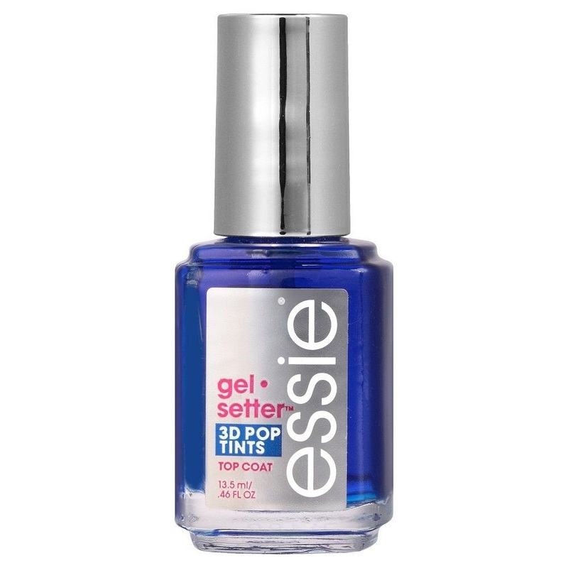 Essie Gel Setter Birds Eye Blue Nail Polish