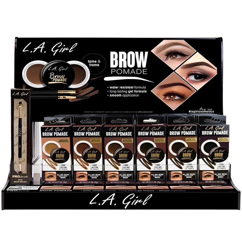 L.A. Girl Brow Pomade – Wholesale Display 63 Units (GCD271.1)