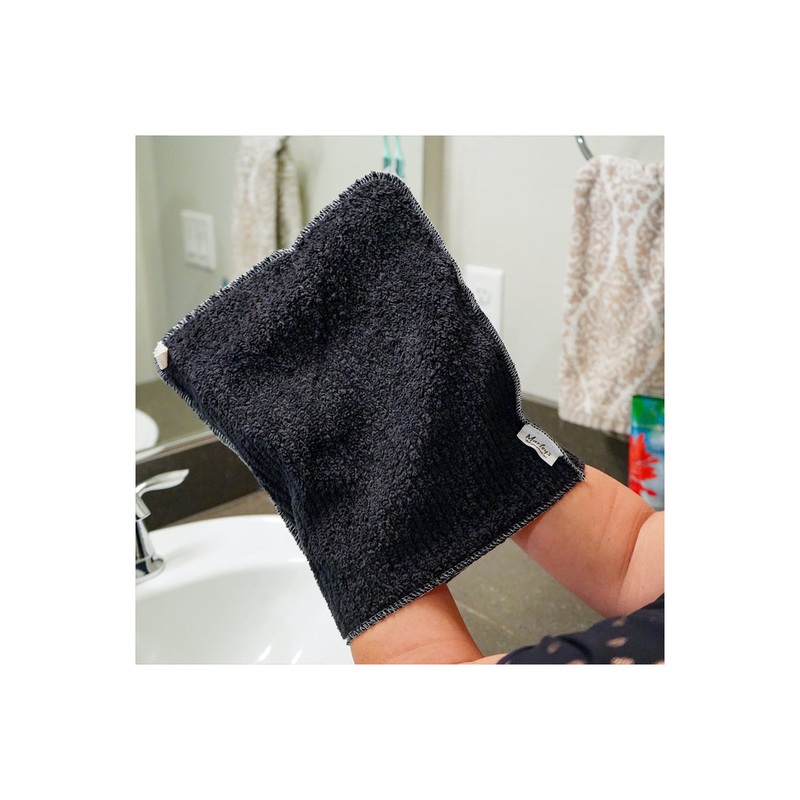 Make Up Towel – Black Cotton Chenille