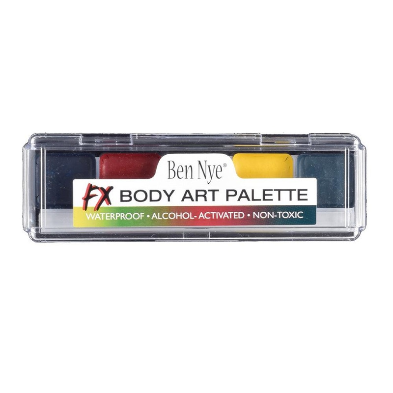 Ben Nye Alcohol Activated Body Art FX Palette (AAP-07)