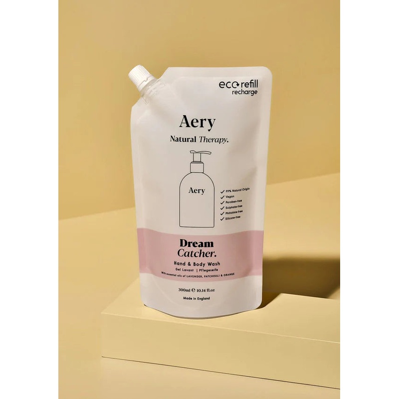 Dream Catcher Hand & Body Wash Refill – Lavender Patchouli and Orange- Aery Living