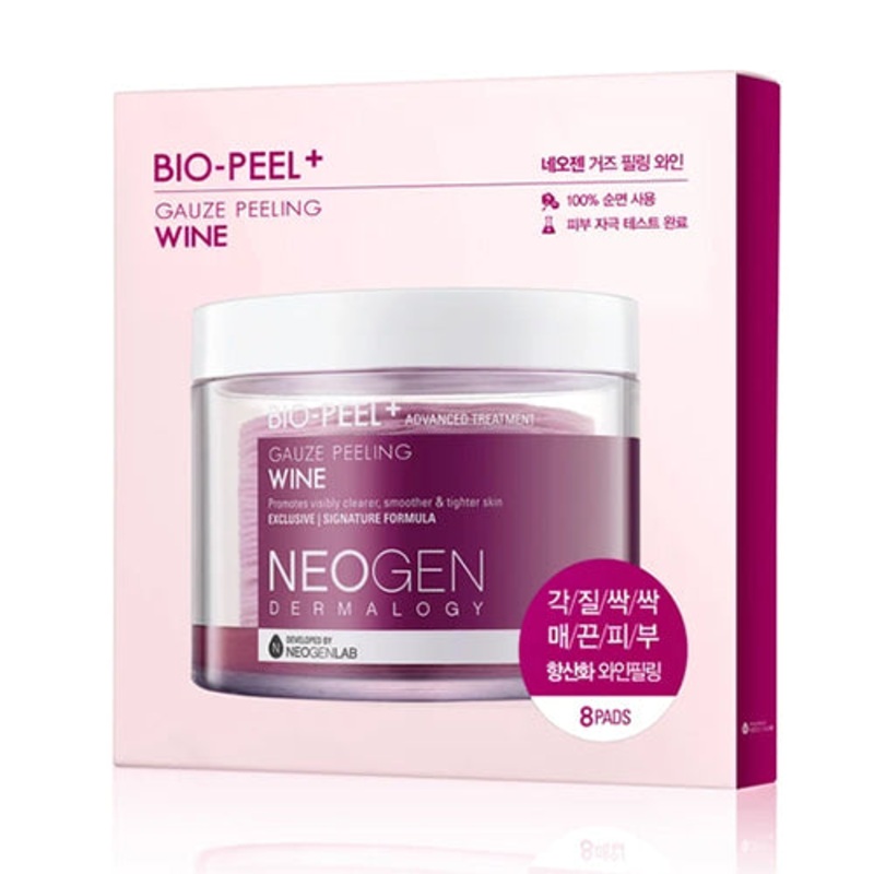 NEOGEN DERMALOGY BIO-PEEL GAUZE PEELING WINE 8pcs