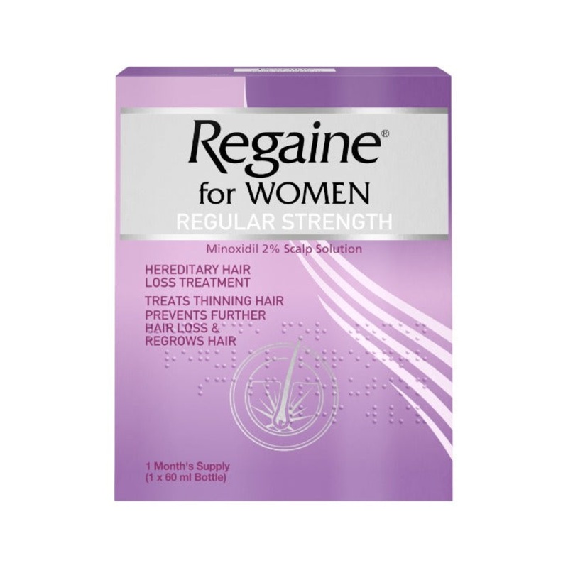 Regular Strength Minoxidil 2% Scalp Solution for Women 60ml