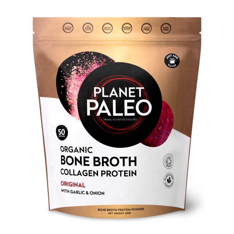 Organic Bone Broth Collagen Protein – Original 450g