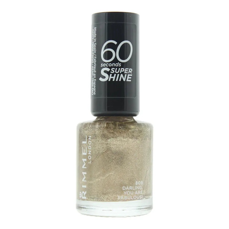 Rimmel 60 Seconds Super Shine Nail Polish 8ml – 809 Darling You Are Fabulous!