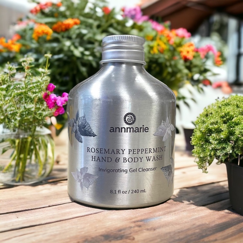 Rosemary Peppermint Body Wash 240ml – Annmarie Skin Care