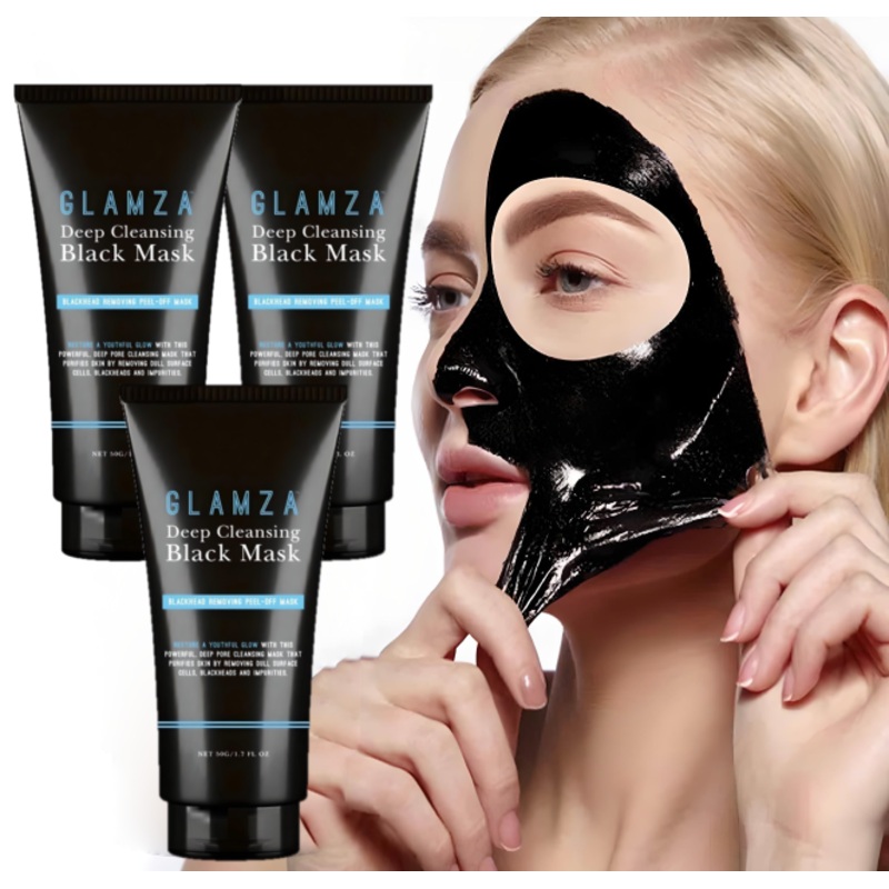 Glamza Blackhead Removing Peel Off Masks  Deep Cleansing & Pore Purifying with Free UK Postage x1