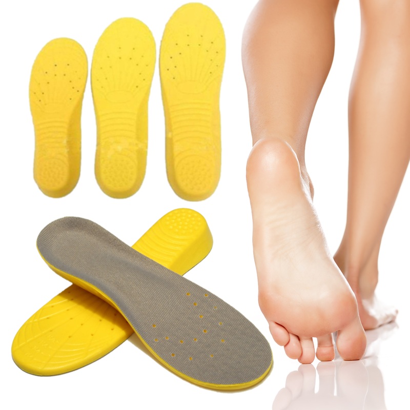 Glamza Memory Foam Shoe Insoles  Ultimate Comfort & Orthopaedic Support  Free UK Delivery Small (2-6)