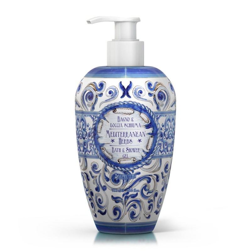 Maioliche Bath & Shower Gel – Mediterranean Herbs 700ml
