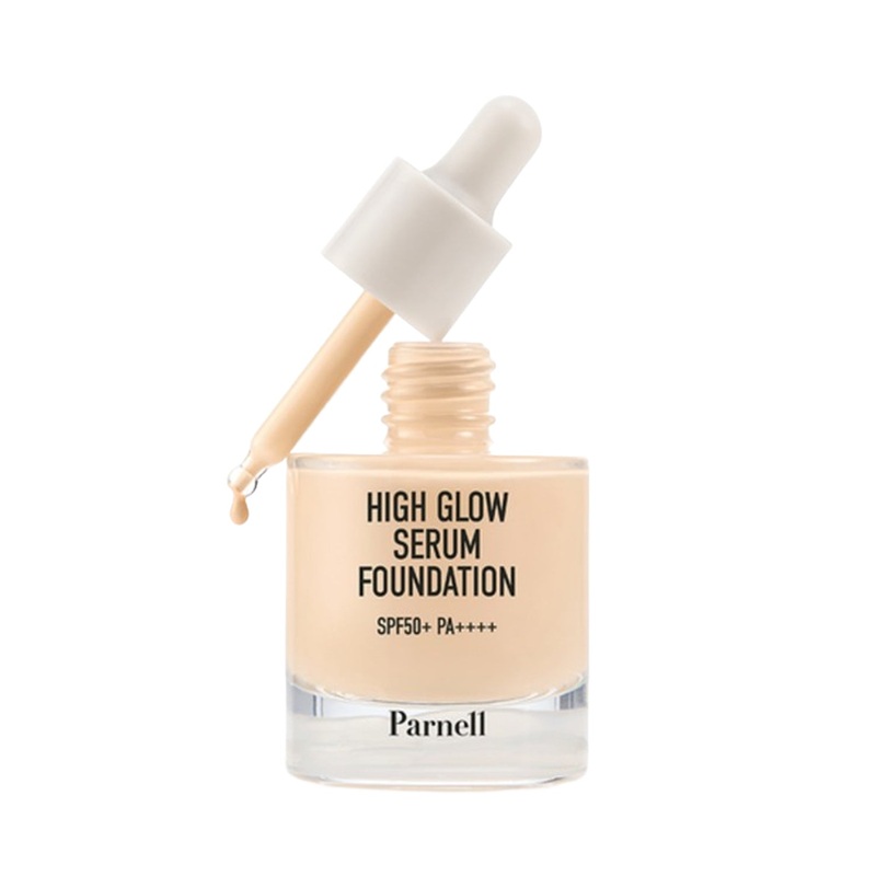 Parnell High Glow Serum Foundation 30ml 2 colors 0.5 Fair Ivory