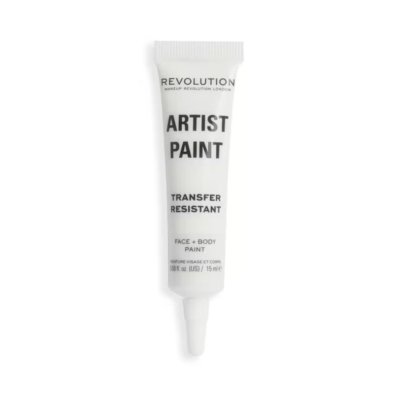 Revolution Artist Paint Transfer Resistant Face & Body Paint White