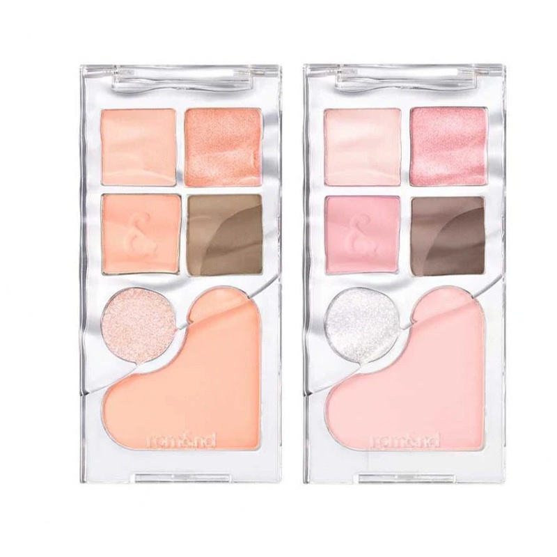 rom&nd Bare Layer Palette 14g 2colors #01 Apricot Mood