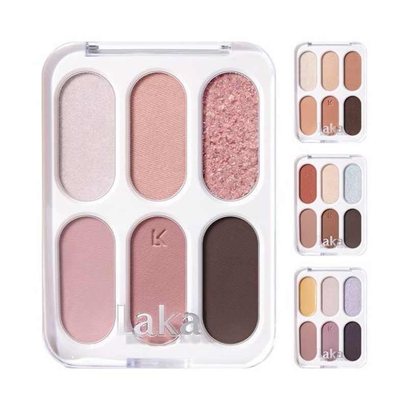 Laka Forever 6 Eye Palette 4 colors 01 Beginning