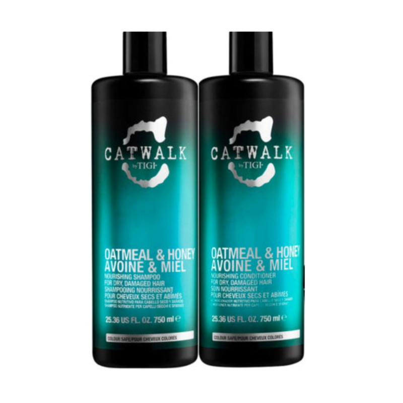 TIGI CATWALK OATMEAL & HONEY DUO SHAMPOO & CONDITIONER