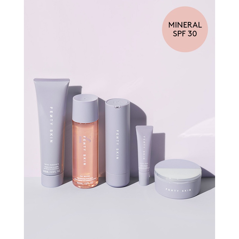 Fenty Skin Vault 5-Piece AM + PM Skincare Essentials