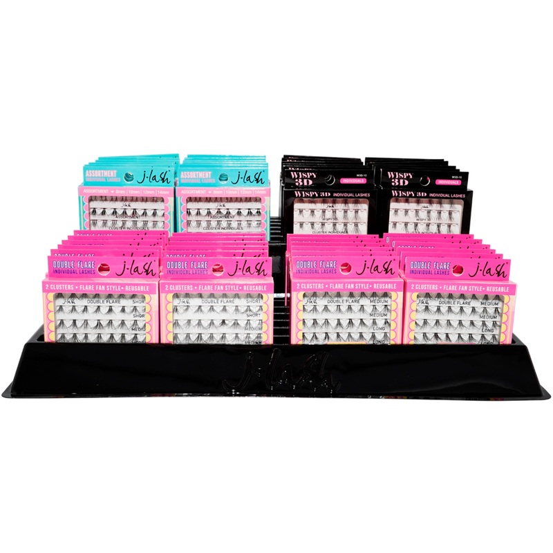 J.Lash Lashes Assorted – Wholesale Display 96 Units (CD-91)