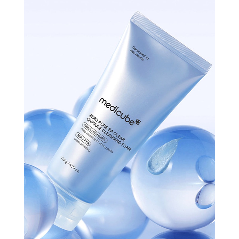 medicube Zero Pore Clearing Capsule Cleansing Foam