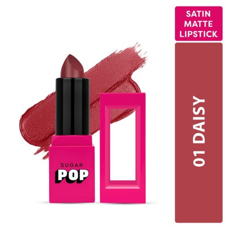 Option 3 – SUGAR POP Satin Matte Luxe Lipstick 08 Carnation