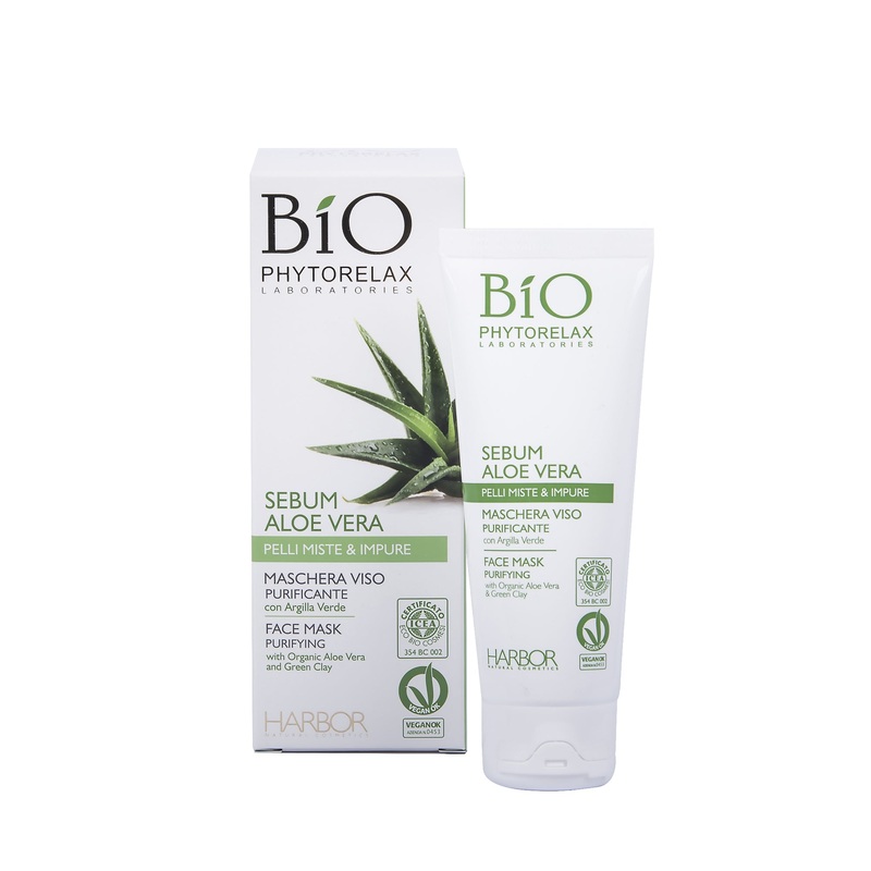 Phytorelax Sebum Aloe Purifying Face Mask 75ml