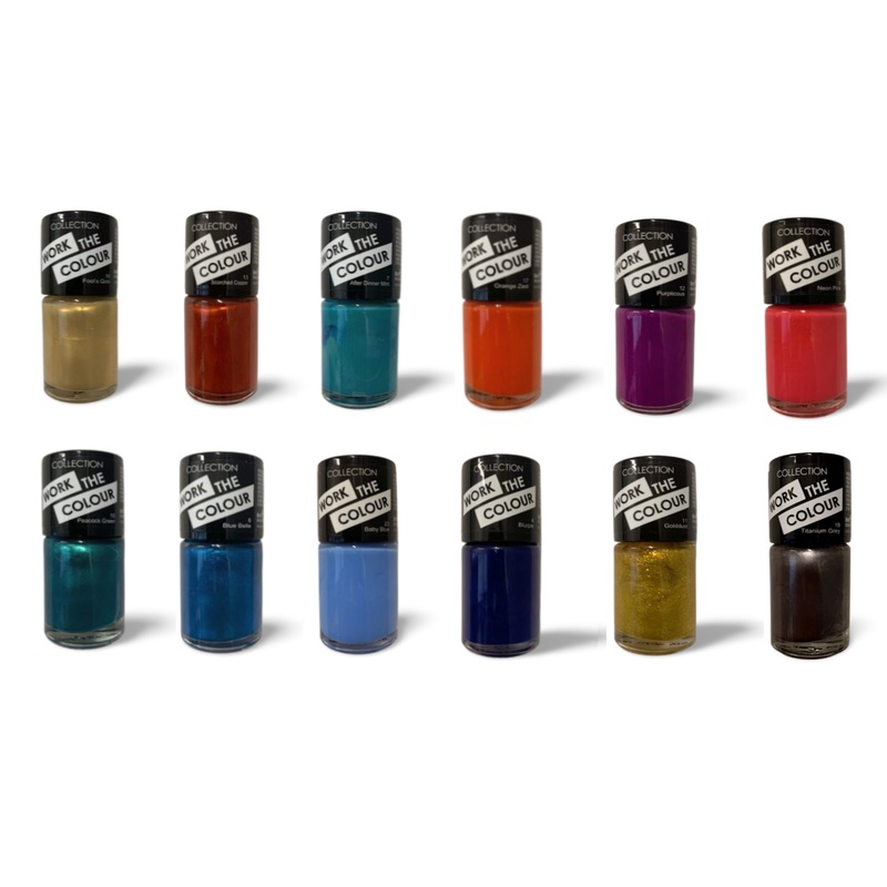 Work The Colour Collection Nail Polish Lucky Dip Colours