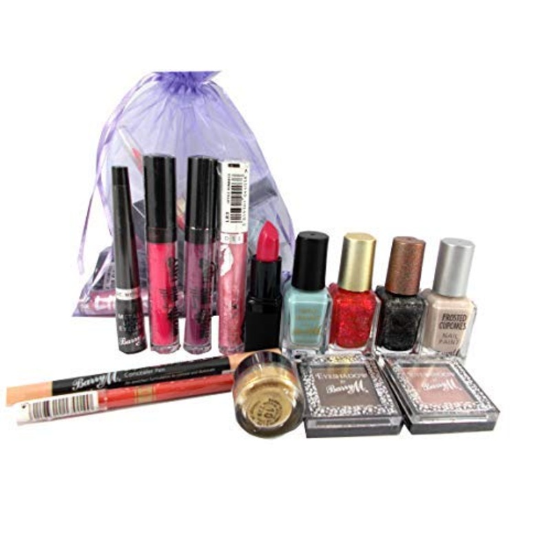 Barry M Makeup Gift Set 14 Piece Nail, Lip & Eye