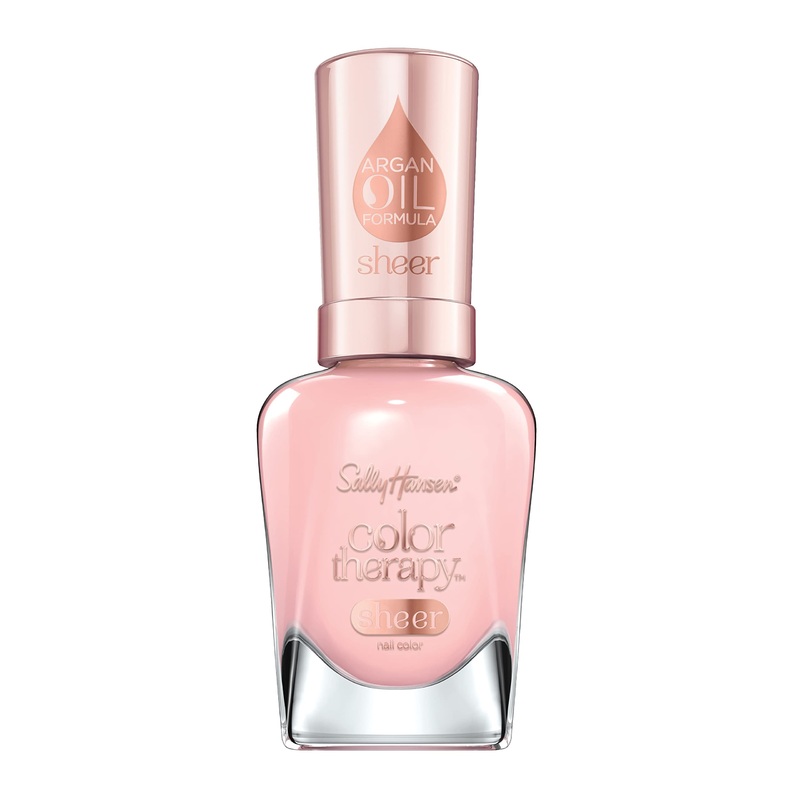 Sally Hansen Argan Oil Color Therapy Nail Polish 220 Rosy Quartz