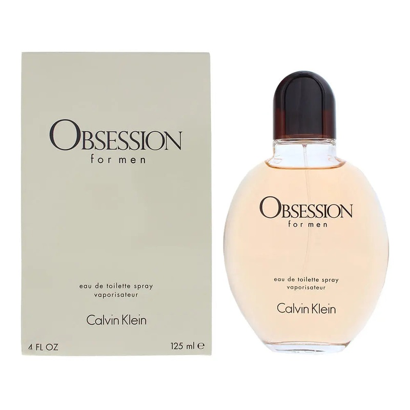 CK OBSESSION HOMME EDT SPRAY 125ML