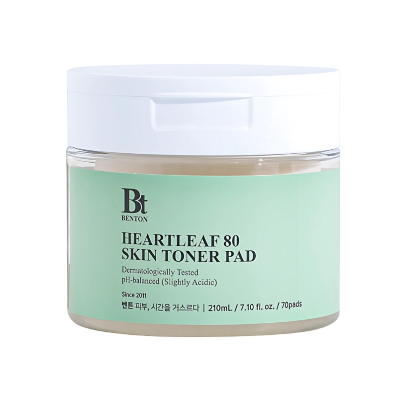 BENTON Heartleaf 80 Skin Toner Pad 210ml * 70pads