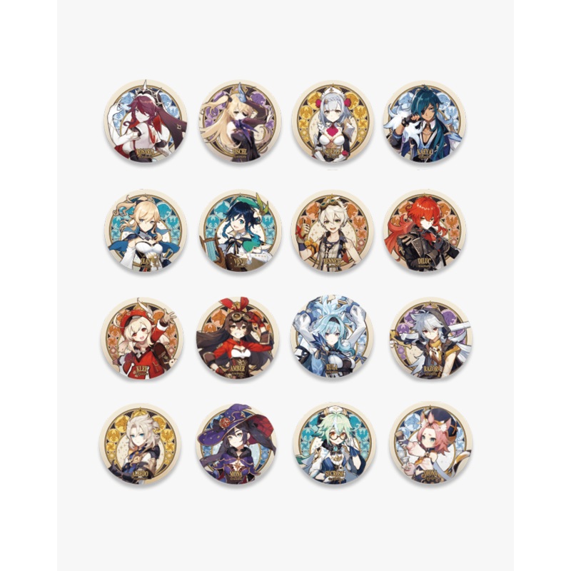 Genshin Impact Mondstadt Character Badge Amber