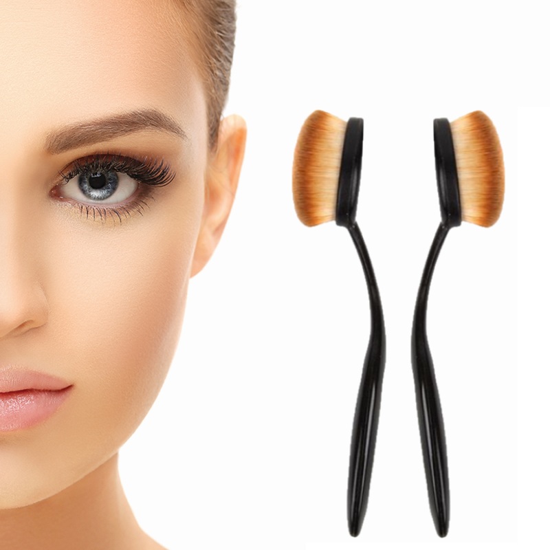 Glamza Oval Foundation Makeup Brush  Free UK Delivery x1