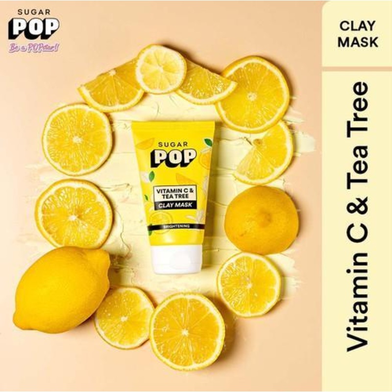 SUGAR POP Vitamin C & Tea Tree Clay Mask (Free Gift) (100% off)