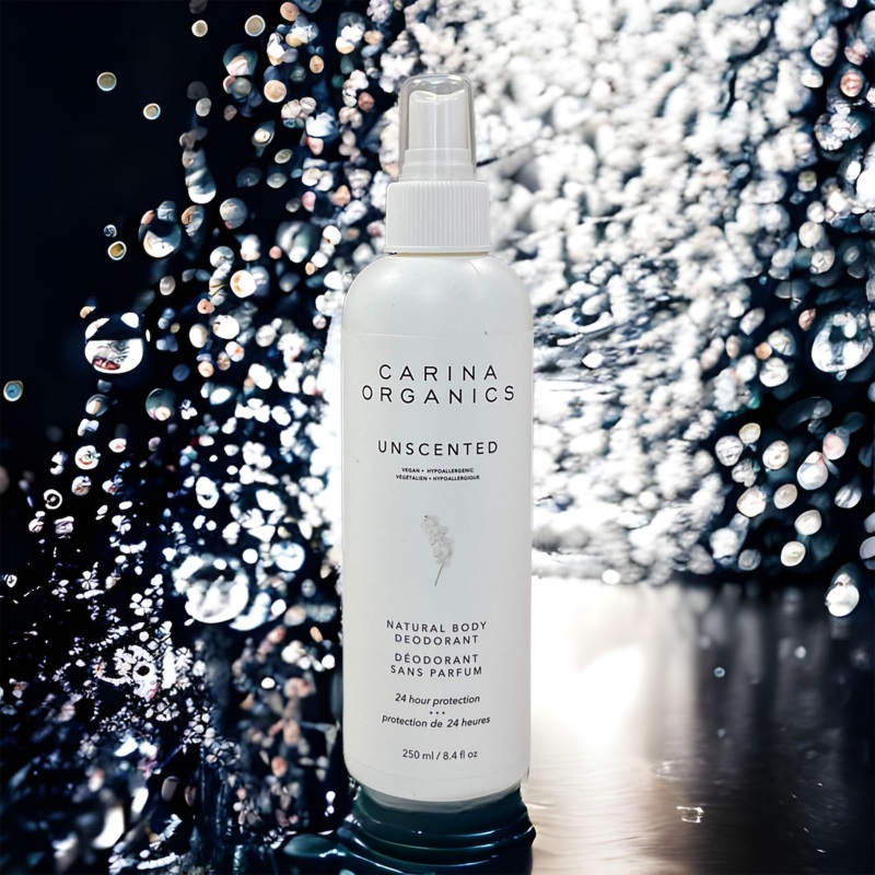 Unscented Natural Body Deodorant 250ml – Carina Organics