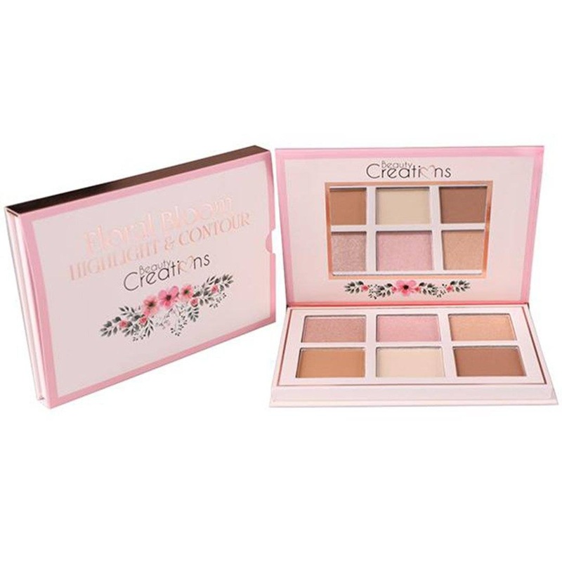 Beauty Creations Floral Bloom Highlight & Contour – Wholesale Display 12 Units (CF01)
