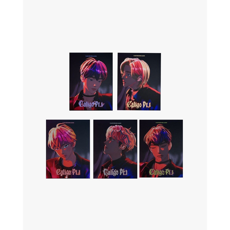 PLAVE – 3rd mini album ‘Caligo Pt.1’ (Vanguard Ver.) (5 Versions) YEJUN Ver. (Blue)