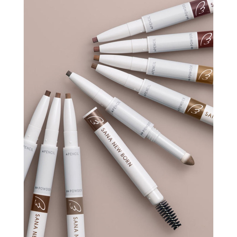 SANA New Born Eyebrow Pencil #01 Grayish Brown