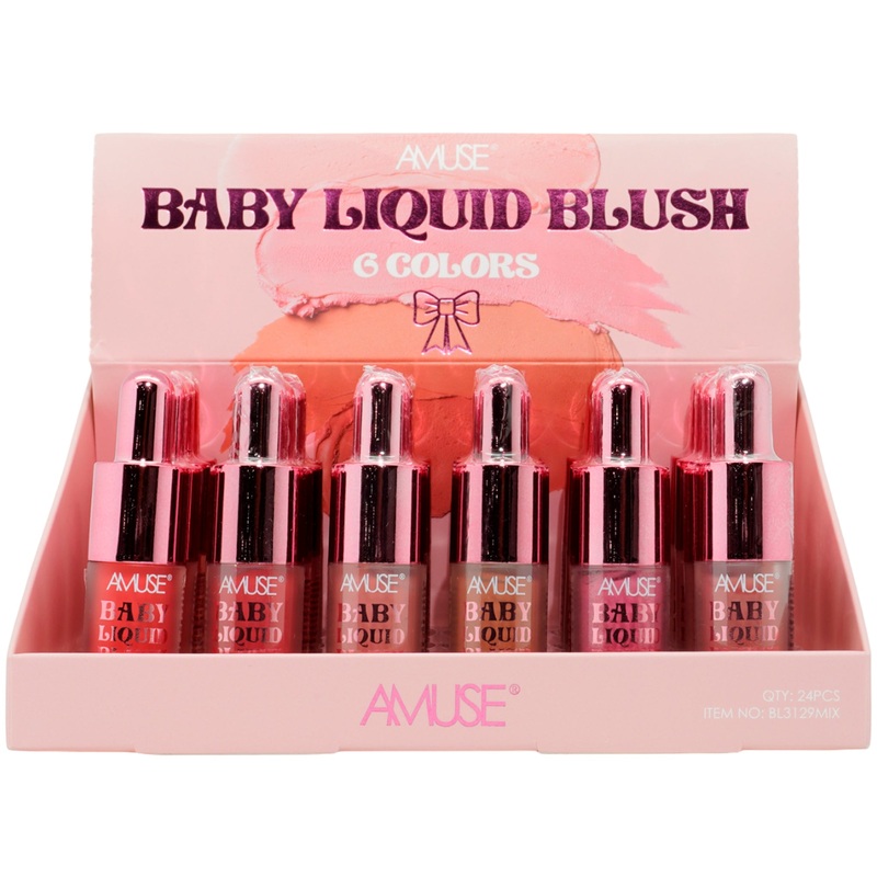 Amuse Baby Liquid Blush – Wholesale Display 24 Units (BL3129MIX)