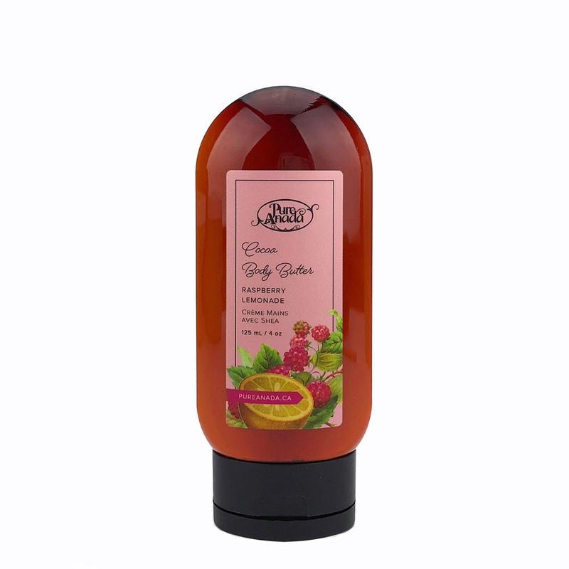 Raspberry Lemonade Natural Cocoa Body Butter 125ml – Pure Anada