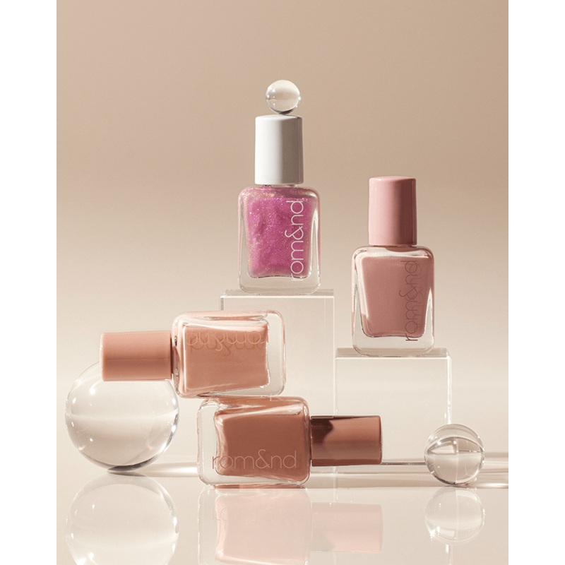 rom&nd Mood Pebble Nail: Muteral Nude #19 BARE PEACH