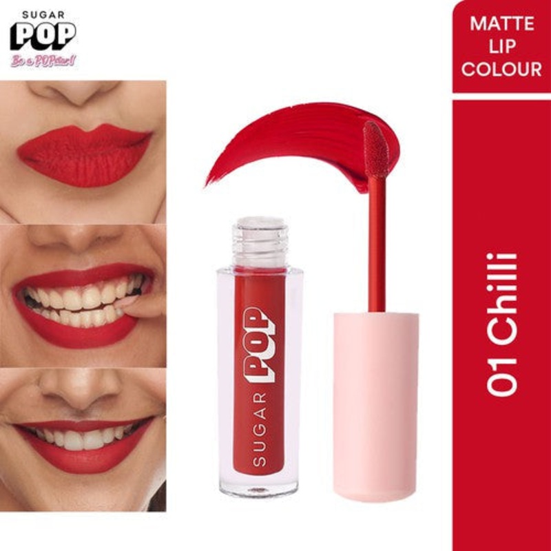 SUGAR POP Matte Lipcolour – Option Product 4 01 Chilli