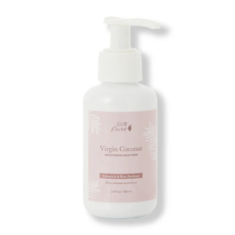 Virgin Coconut Moisturizing Milk Foam – 100% Pure 100ml