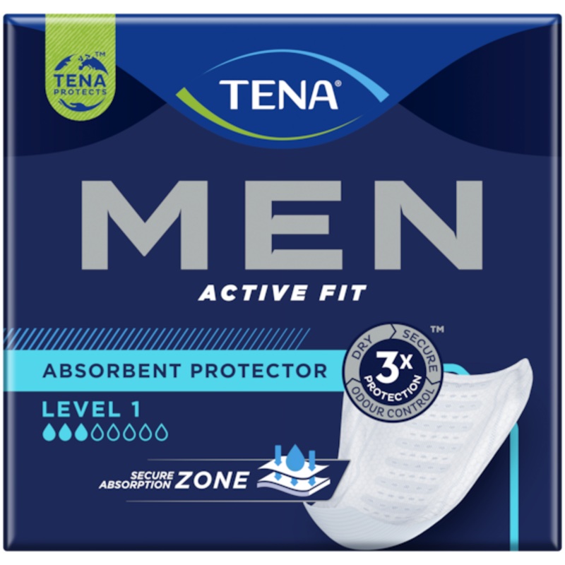 Men Active Fit Level 1 12 pads