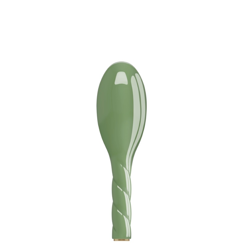 N.07 The Small Detangling Stimulating Hair Brush The Intense Almond Green