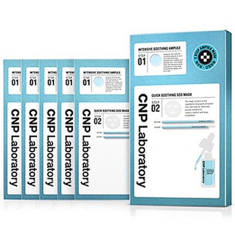 CNP Laboratory Quick Soothing SOS 2step Mask * 5ea 5ea