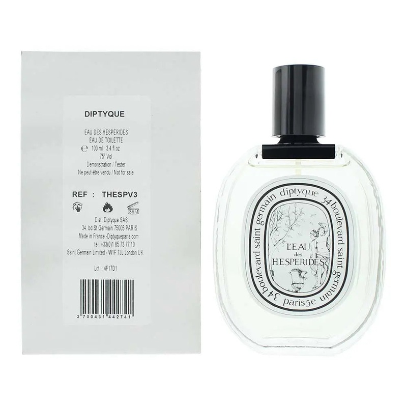 Diptyque L’eau De Hesperides Tester Eau de Toilette 100ml