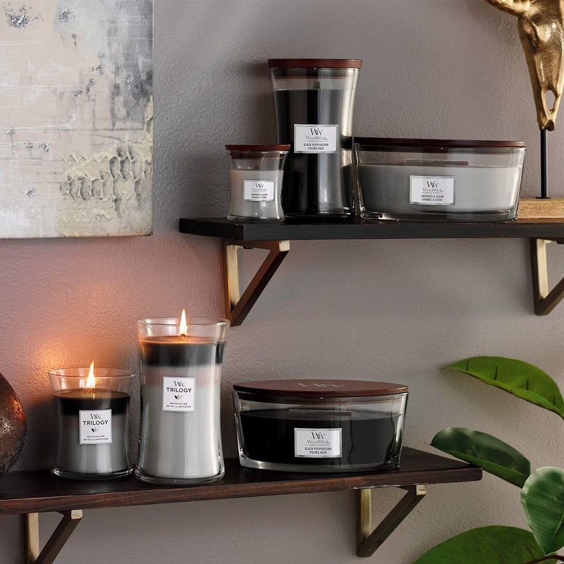 Woodwick 275g Candle Black Peppercorn