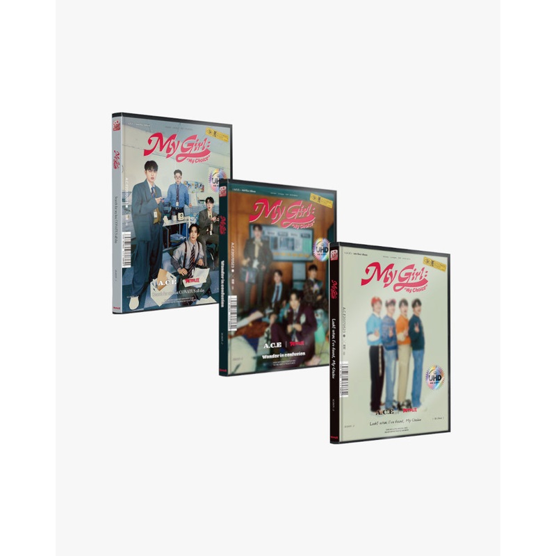 A.C.E – 6TH MINI ALBUM [My Girl : “My Choice] (3 Versions) My Girl Season 1