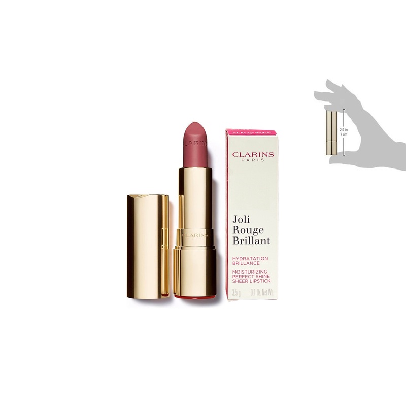 Clarins Joli Rouge Brilliant Lipstick Rosewood 752s