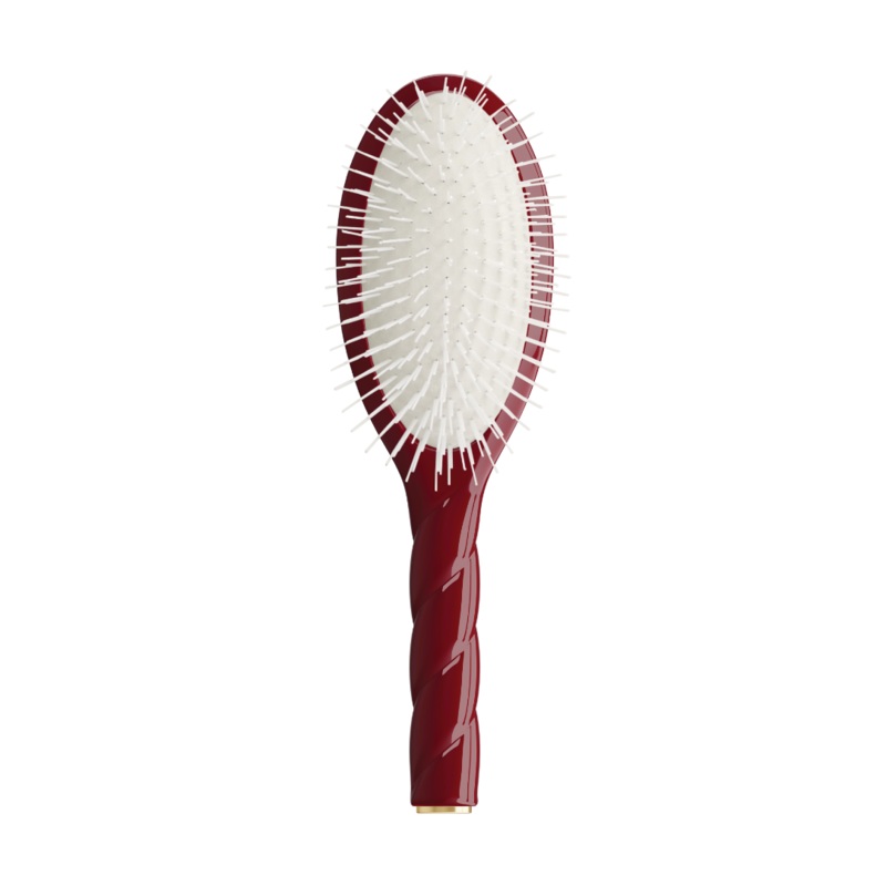 N.07 The Detangling Stimulating Hair Brush The Intense Cherry Red