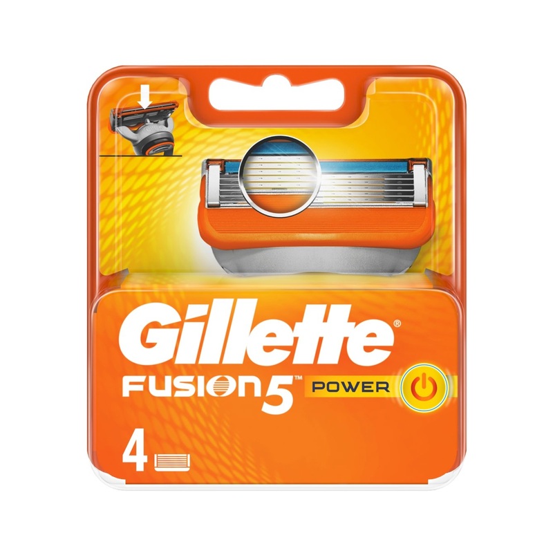 Power Razor Blades For Men 4 units